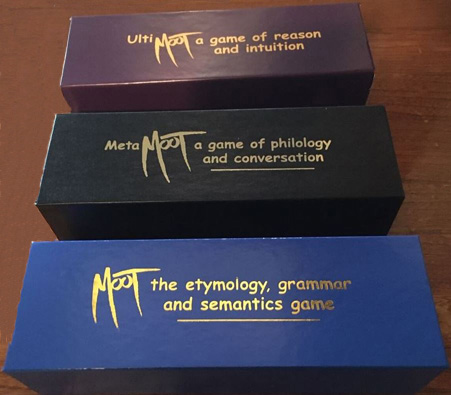 The MooT Board-game Trilogy