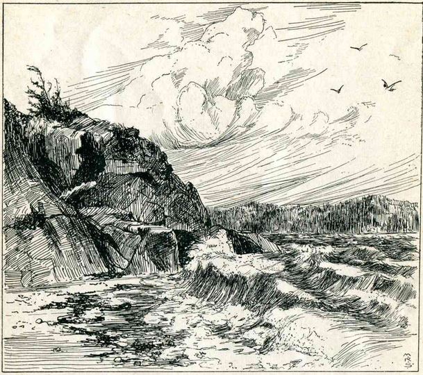 "Mace Point" by Maud Rees Sherman (1900 - 1976)