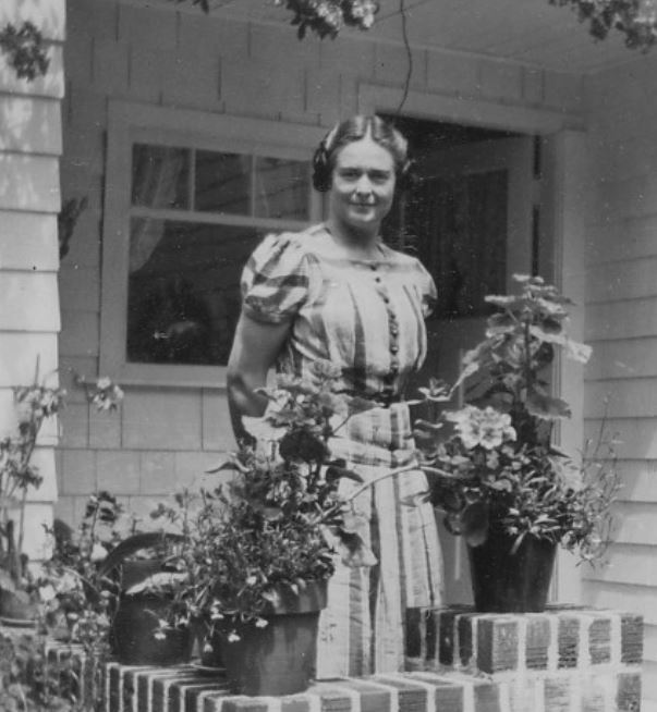 Frankie on Savary, probably in the early 1930s.