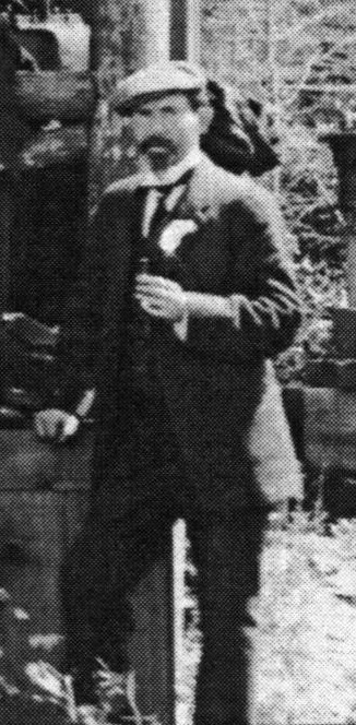 George Ashworth on Savary in July 1913
(Source: Magnetic Isle)
